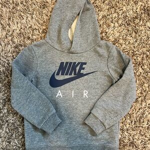 Nike Kids Blue and Gray Hoodie